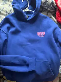 Whit Fox Hoodie (Blue and pink) Size L/XL