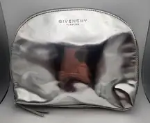 Givenchy Parfums Silver Cosmetic Bag