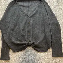 Urban‎ Outfitters Dark Gray Cardigan size s