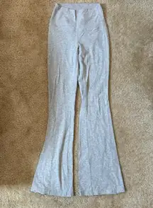 Grey Flare Leggings