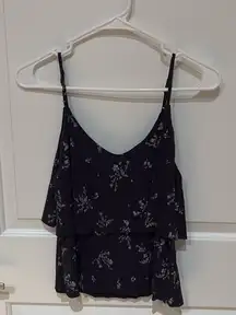 black and gray mudd tank top