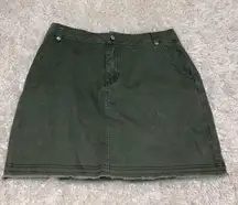 Army Green Skirt