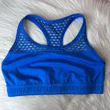 PINK Victoria's Secret ULTIMATE Unlined Mesh Racerback Sports Bra Bralette Size