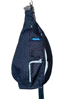 Kavu sling bag black polka dot