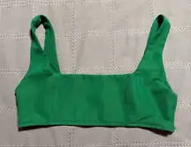 Princess Polly Huxley Green Curve Cropped Tank