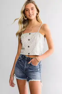 Buckle Cropped Tank - NWT