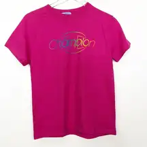 Champion Rainbow Logo T-Shirt S