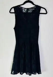 For Love & Lemons Lulus Lace Dress in Black Size medium