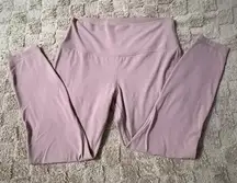EXCELLENT Lululemon Align High-Rise Pant 25" Mauve Grey Nulu Yoga Leggings 12