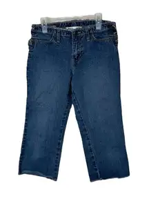 Vintage Abercrombie & Fitch Y2K Lace Up Capri Jeans