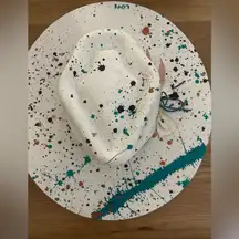 Paint Splatter Customer Fedora