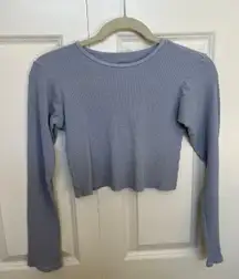 Long Sleeve Crop Top