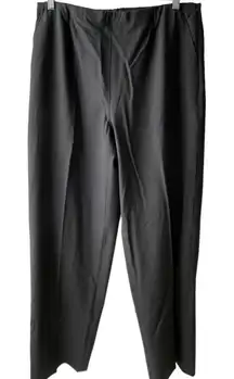 Wool Blend Susan Bristol Fundamentals Black Slacks Women’s 12 NWT