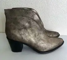 Diba True metallic shimmer booties KARMA size 10