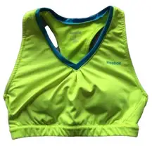 Reebok Yellow Green Sports Bra