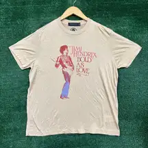 Jimi Hendrix Bold as Love Rock T-Shirt Size Medium