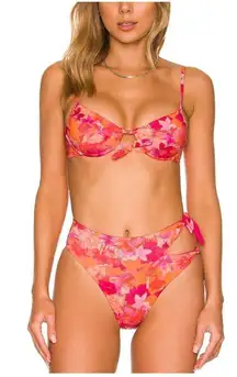 New. L*SPACE floral Rose top/Jack bottom. Small. Retails $213