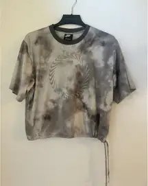 Nike Women‎ Tank top Training Running Mesh Gym Hiking Shirt Gray M