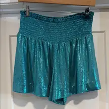TCEC Shimmering Teal Women's Shorts‎ - Medium