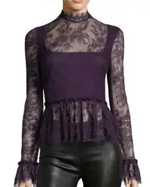 #111 LIKELY Lace Camelia Top New with tags