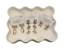 SUGARFIX by BaubleBar Winter Holiday Earrings- Lot of 3