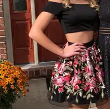 Two Piece Homecoming Dress