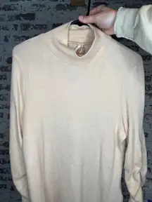 Anthropologie | women cowl neck roughed sleeves sweater