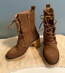 Free People Dylan Women’s Lace Up Suede Boots