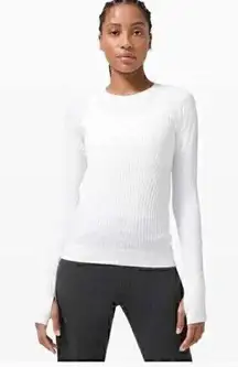 Lululemon Rest Less Pullover in White