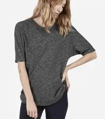 Everlane Marled Short Sleeve Dolman Shirt XS