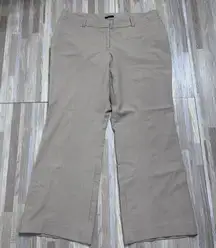Worthington Classic Tan Curvy Fit Dress Pants Size 12P