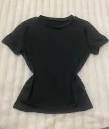 Fitted Dark Grey Shirt