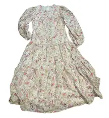 Cottage Core Floral lace long sleeve