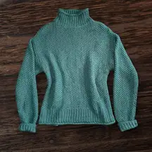 Unbranded Women's Green and Blue Jumper