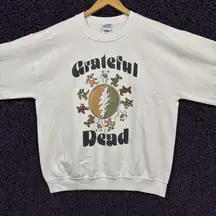 Grateful Dead Steal Your Face Jam Band Crewneck Sweater M 