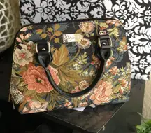 Vintage Signare Floral Tapestry Jacquard shoulder bag purse