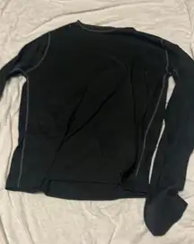 Black Winter Undershirt.