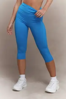 Blue Active Leggings