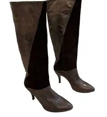 Vintage Gianni Bini Knee High Suede/Leather boots