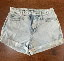 Jean Mom Shorts