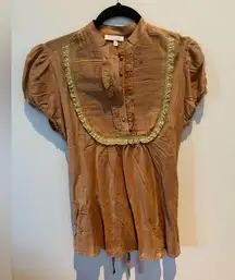 NWT Romeo & Juliet Couture Flowy Top in Size L