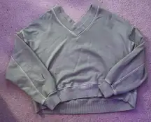 Aerie Criss Cross Sweatshirt