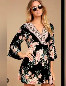 Billabong Floral Patterned Top summer vacation dress