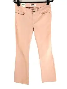 Mountain Khakis Womens Canyon Cord Pants Corduroy Cotton Stretch Boot Pink 8P
