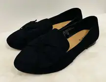 Torrid! Elegant Black Loafers with Bow Detail size 8.5 WW