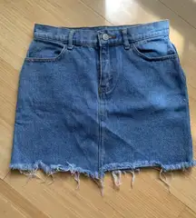 Pacsun Jean Skirt