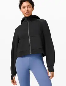 Lululemon Scuba Oversized Full Zip in Black XS/S EUC