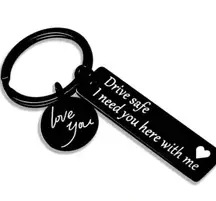 drive safe keychain for couples