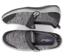 Orthofeet 822 Quincy NEW Gray Women's Stretch Slip On Shoes Size6.5B  BIN 14