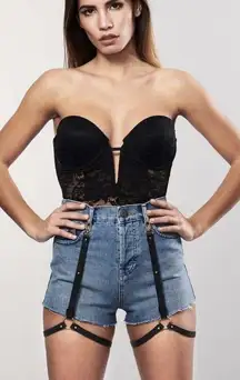 NEW Maze By Bijoux Indiscrets Garter BDSM Outwear Sexy Hqlloweeen Fun